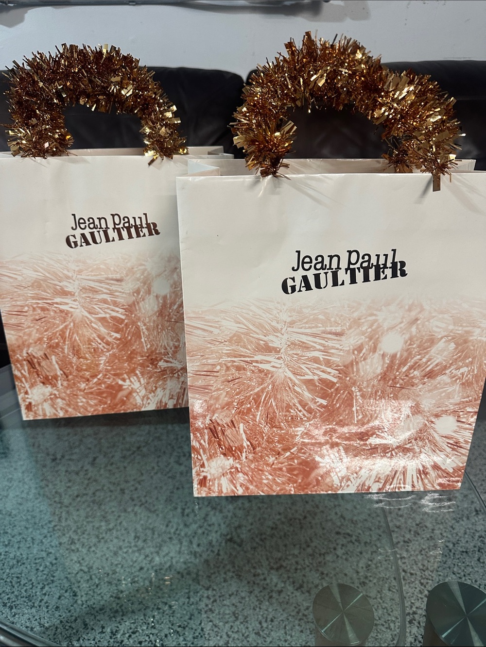 Jean Paul Gaultier JPG Holiday Shopping Gift Bags – Set of 2